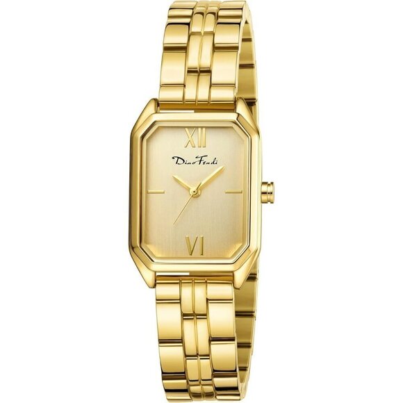 ?Women Gold Petite Gold Watch,Dress Analog Waterproof, Stainless Steel Bracelet main image 6